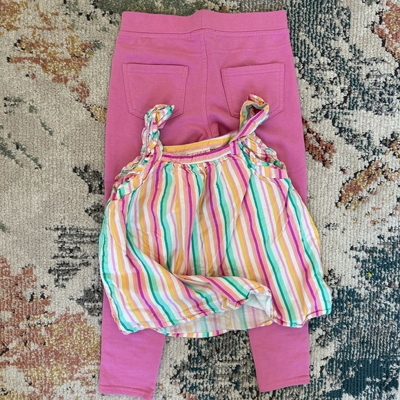 Girls size 7/8 clothes outfit Cat & Jack Striped Flowy Tank + Colette Lilly pant - Picture 7 of 10
